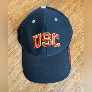 47 Brand USC Black Cap with Red and Yellow Details